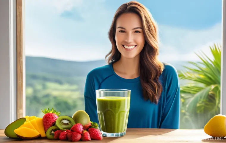 로푸드 다이어트와 효과 - Image Prompt 1: The Energy Surge**