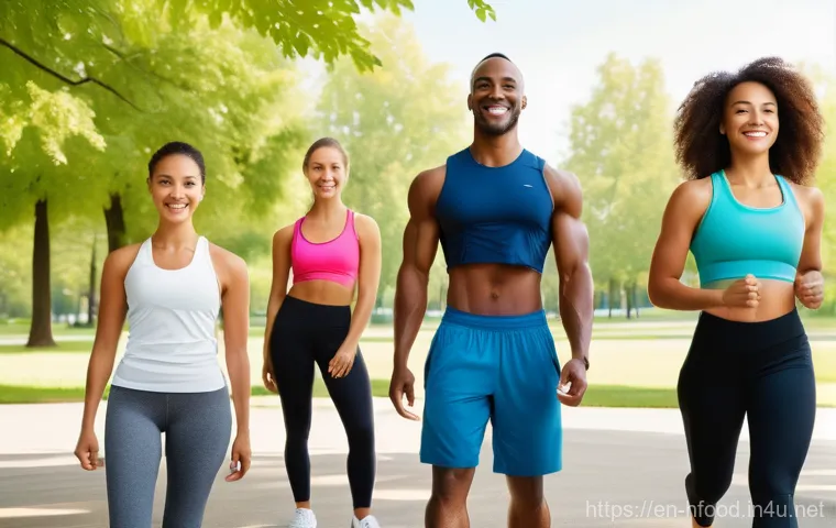 고단백 식단의 장점과 단점 - Image Prompt 1: The Energized Athlete**